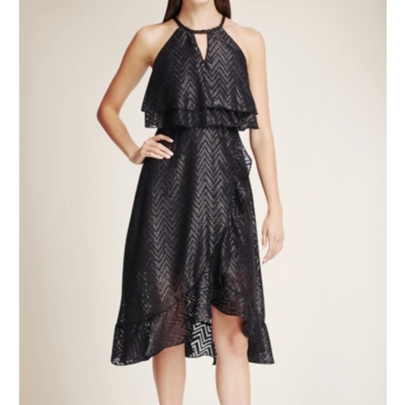 shimmery black dress new without tag - Picture 2 of 8